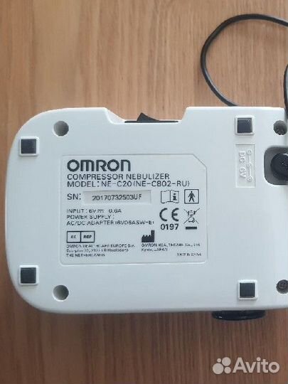 Ингалятор небулайзер omron