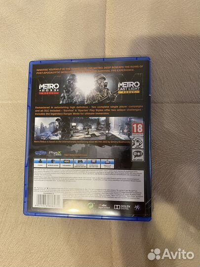 Metro redux ps4