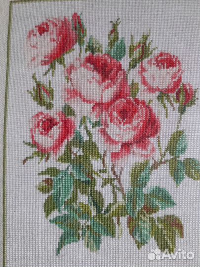 Вышивка крестом Розы