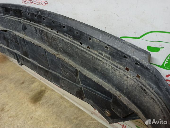 Спойлер юбка переднего бампера VW Passat сс (2013