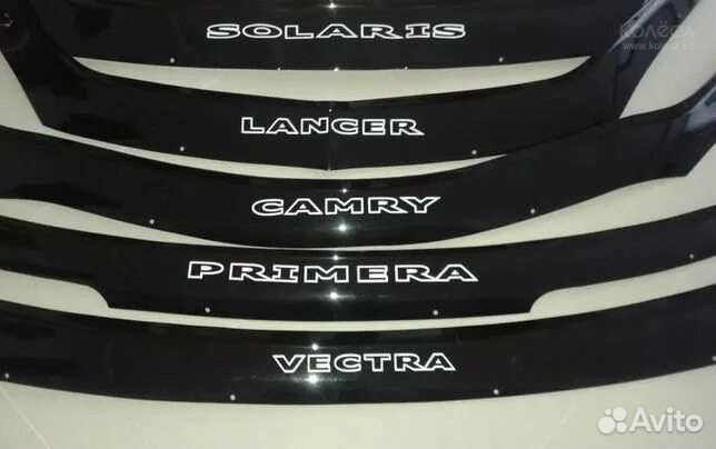 Дефлекторы боковых окон и капота