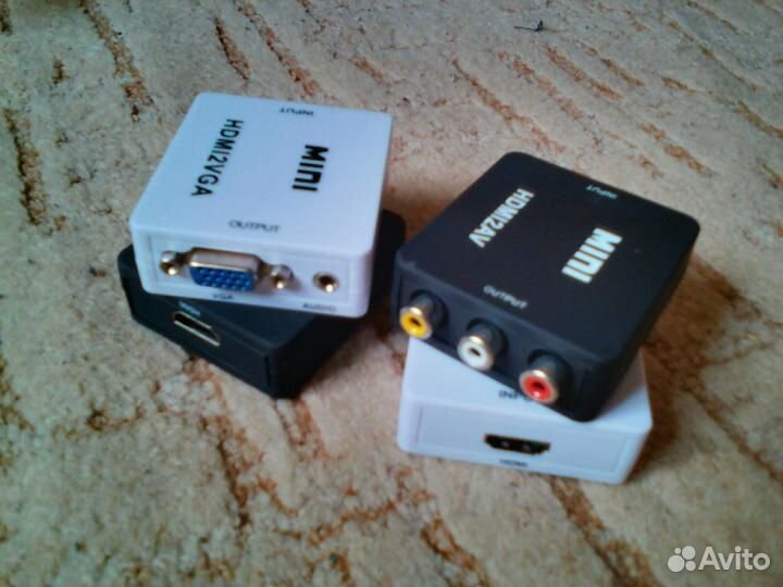 Hdmi-RCA, Hdmi-VGA, RCA-Hdmi переходник