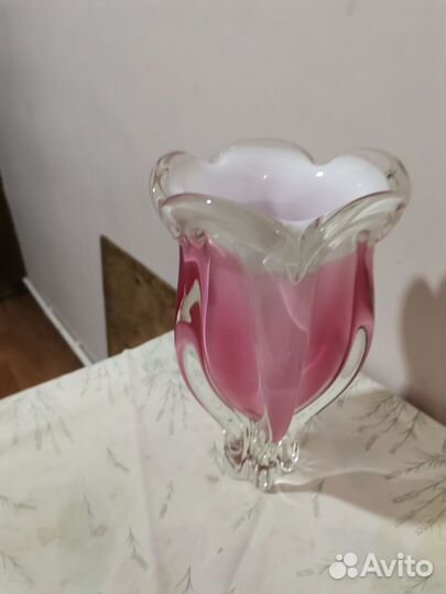 Ваза для цветов. Чехословакия