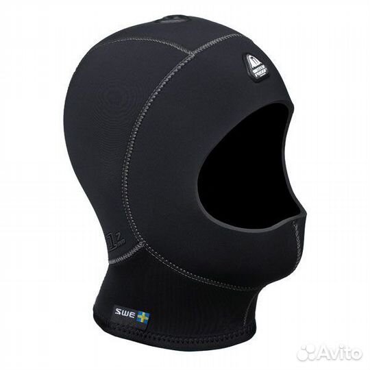 Короткий гидрошлем с вентиляцией H1 Short 5/7mm