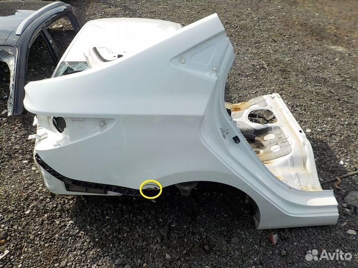 Крыло заднее правое Hyundai Solaris 2010-2017