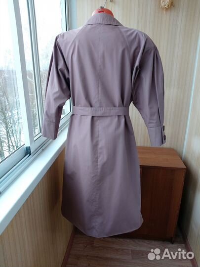 Плащ тренч женский винтажный 46-48