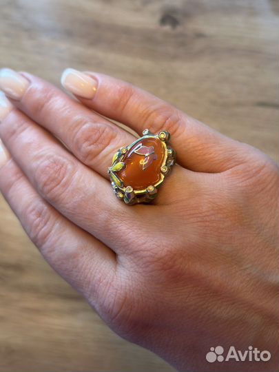 Серебряное кольцо