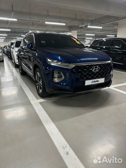 Hyundai Santa Fe 2.0 AT, 2018, 62 000 км