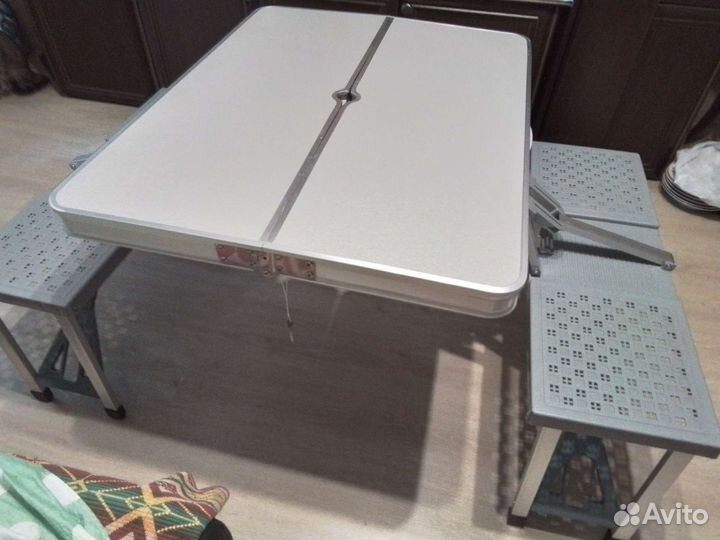 Стол с сиденьями раскладной для пикника