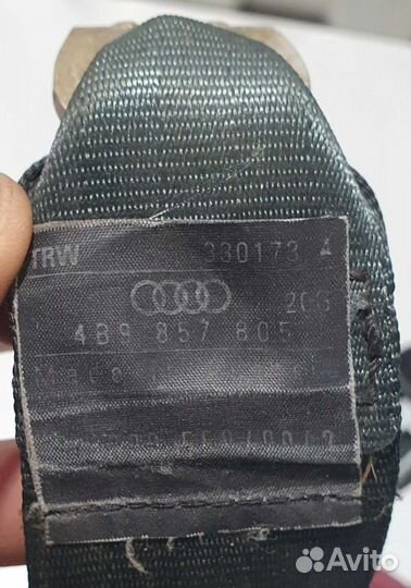 Ремень безопасности задний Audi A6 C5 Allroad