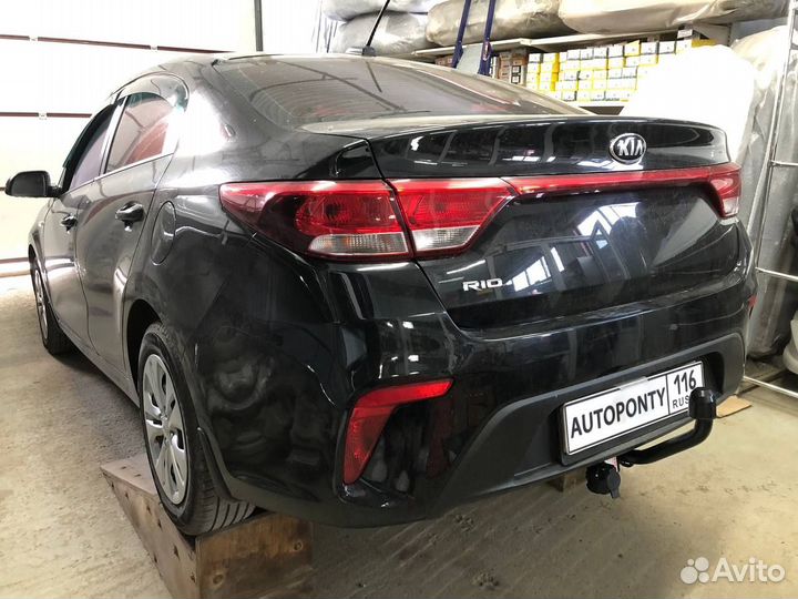 Фаркоп Kia Rio 4 съемный