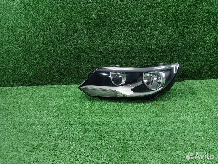 Фара левая рестайлинг VAG Volkswagen Tiguan Галоге