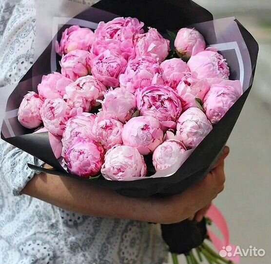 Пионы Букет пионов