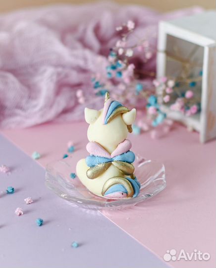 Молд силиконовый пищевой единорог