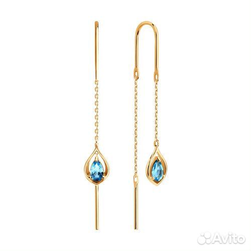 Серьги Diamant из золота, 51-323-02915-1