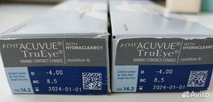 Линзы Acuvue trueye 1 day