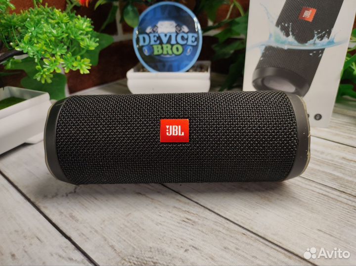 Портативная колонка JBL Flip 4 GG Black Оригинал