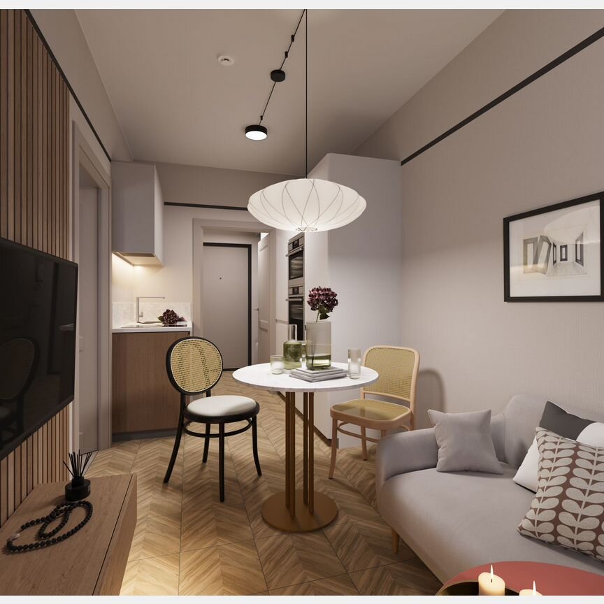 2-к. квартира, 49 м², 2/25 эт.