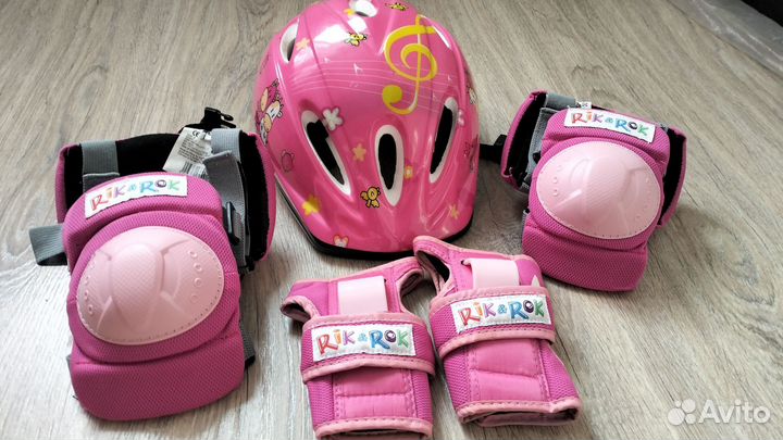 Шлем и защита для роликов