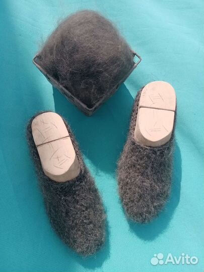 Следки собачий пух+овечья шерсть