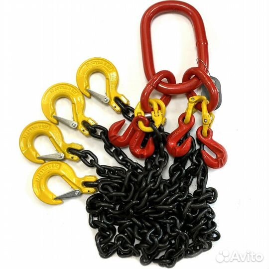 Строп цепной четырехветвевой 4сц 4,25т 4м