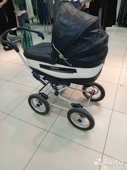 Коляска люлька для новорожденных бу