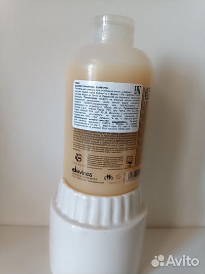 Davines nounou питательный шампунь