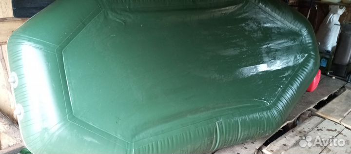 Надувная лодка пвх бу двухместная