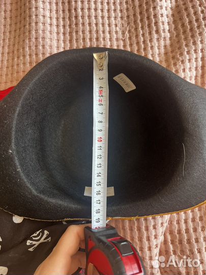 Шляпа пирата набор детский