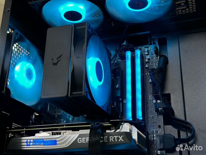 Игровой пк Все новое Ryzen 7-7800x-3d Rtx 4060ti