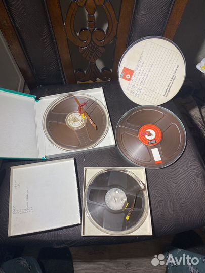 Магнитная лента д/катушечного магнитофона катушки