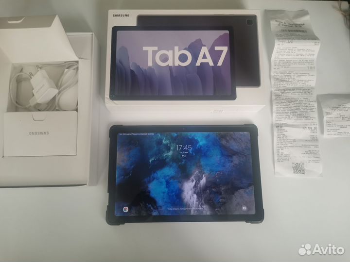 Планшет Samsung Galaxy Tab A7 10.4+чехол