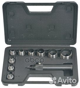 Набор просечек 10 пр. 5,0-32,0 мм в кейсе