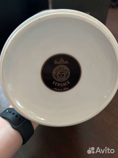 Versace 34 см оригинал золото 24 карата