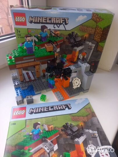 Lego minecraft 21141 Пещера зомби