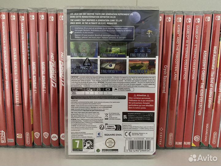 Final Fantasy Collection 1-6 (Nintendo Switch)