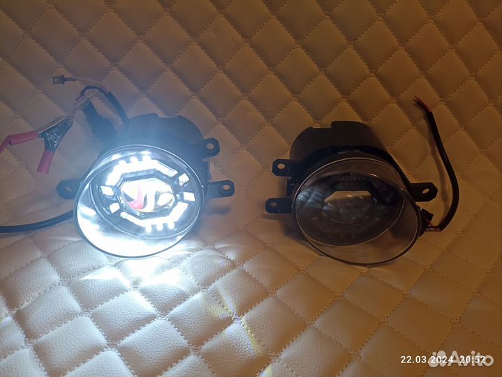 Противотуманные фары тойота/лексус 3в1 линзы