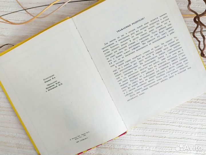 Англо русский словарь для детей с иллюстрациями