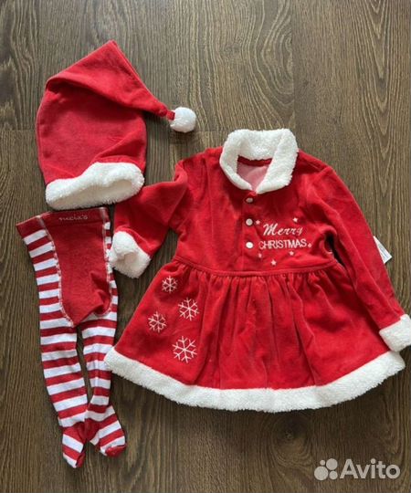 Костюм мисс санта