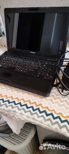 Ноутбук toshiba