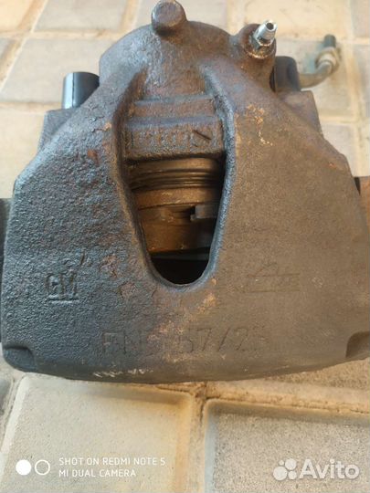 Суппорт. Опель астра Аш 1.8 140 л