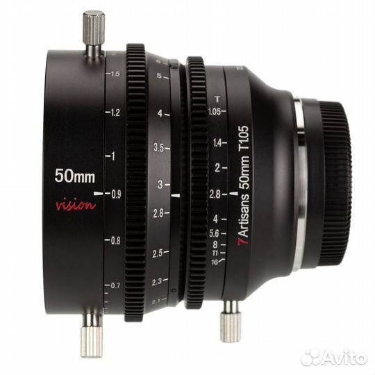 Объектив 7artisans 50mm T1.05 Fuji (X Mount)