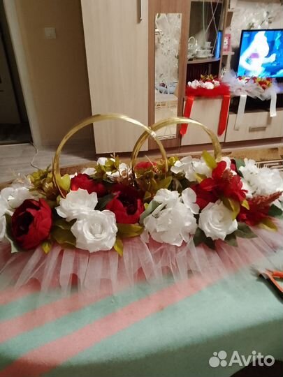 Украшение на свадебный кортеж