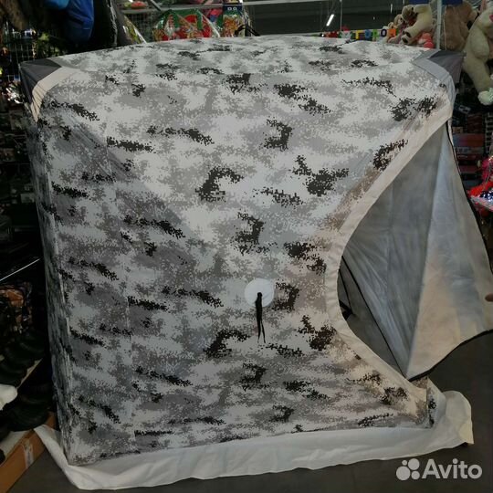 Зимняя палатка куб трехслойная