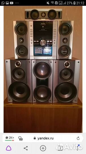Муз.центр Panasonic SA-VK850