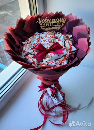 Съедобные букеты из конфет