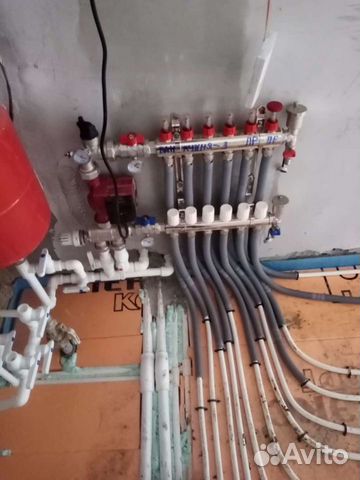 Монтаж отопление водоснабжение канализация