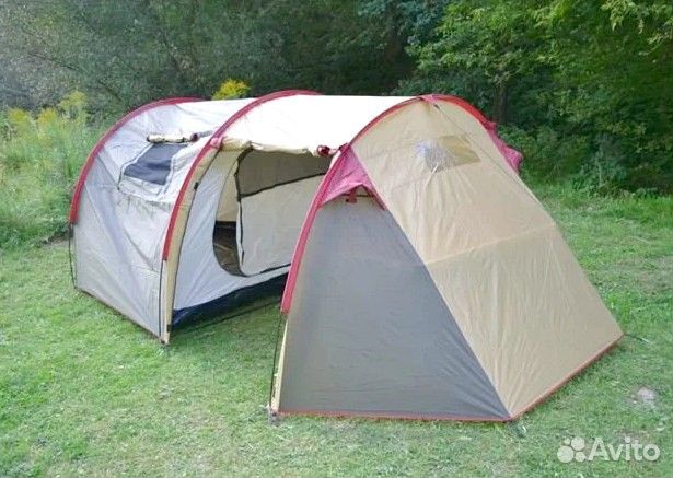 Палатка 4 местная с тамбуром