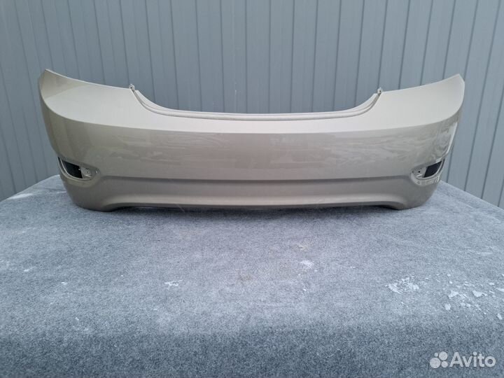 Бампер hyundai solaris задний 2010-2014 Все цвета