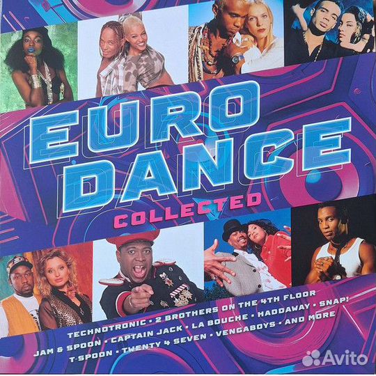 Various artists Eurodance Collected (Pink Purple)